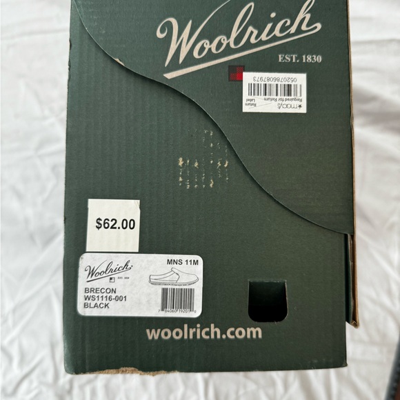 Woolrich Men\'s Black Loafers main image 6